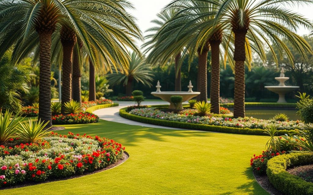 تنسيق حدائق غرب الرياض