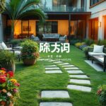 تنسيق حدائق حي العارض بالرياض