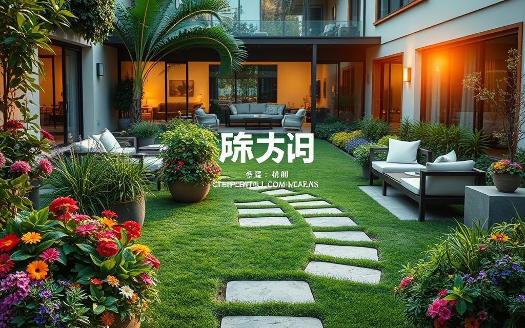 تنسيق حدائق حي العارض بالرياض