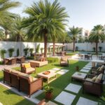 تصميم حدائق الروضة الرياض