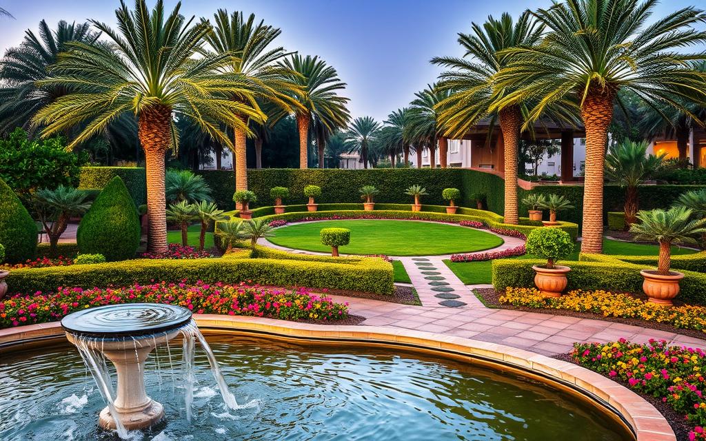 تنسيق حدائق أشبيلية بالرياض