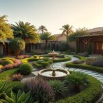 تنسيق حدائق قرطبة بالرياض